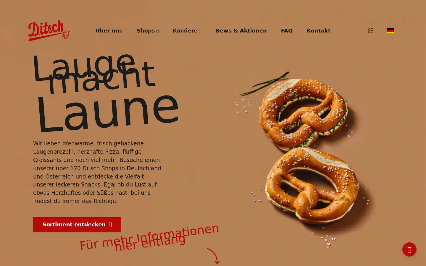 Screenshot of ditsch.de