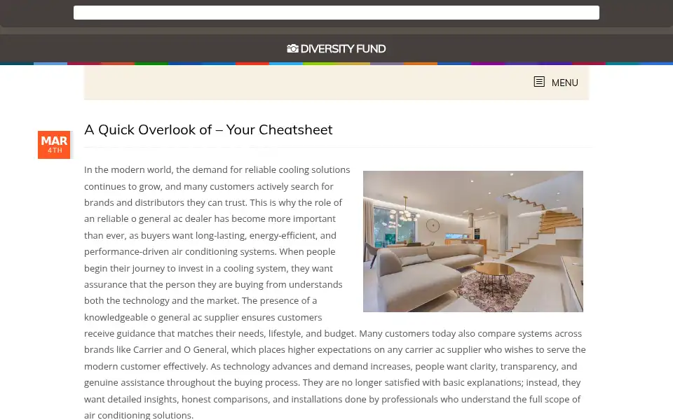 Screenshot of diversity-fund.biz