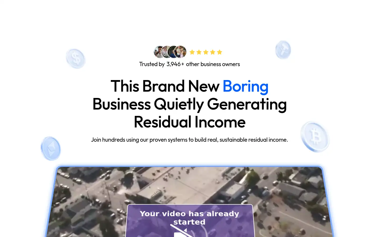 Screenshot of dividendshift.com