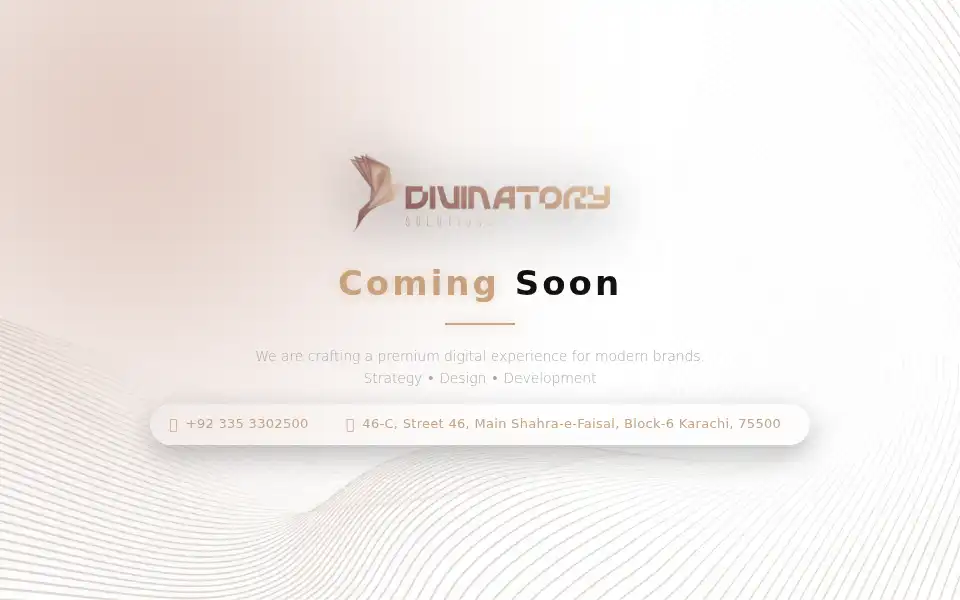 Screenshot of divinatorysolutions.com