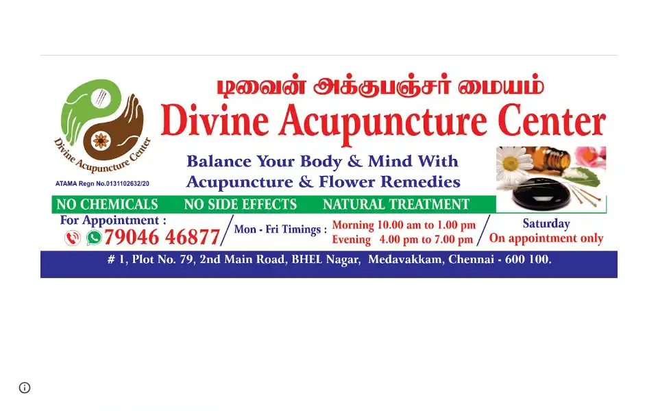 Screenshot of divineacupuncturecenter.com