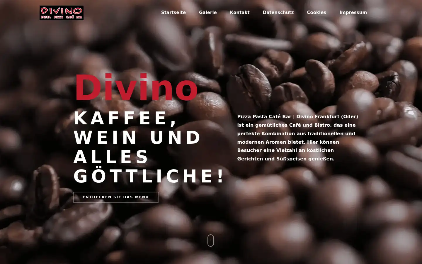 Screenshot of divino-frankfurt-oder.de