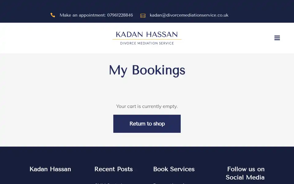 Screenshot of divorcemediationservice.co.uk
