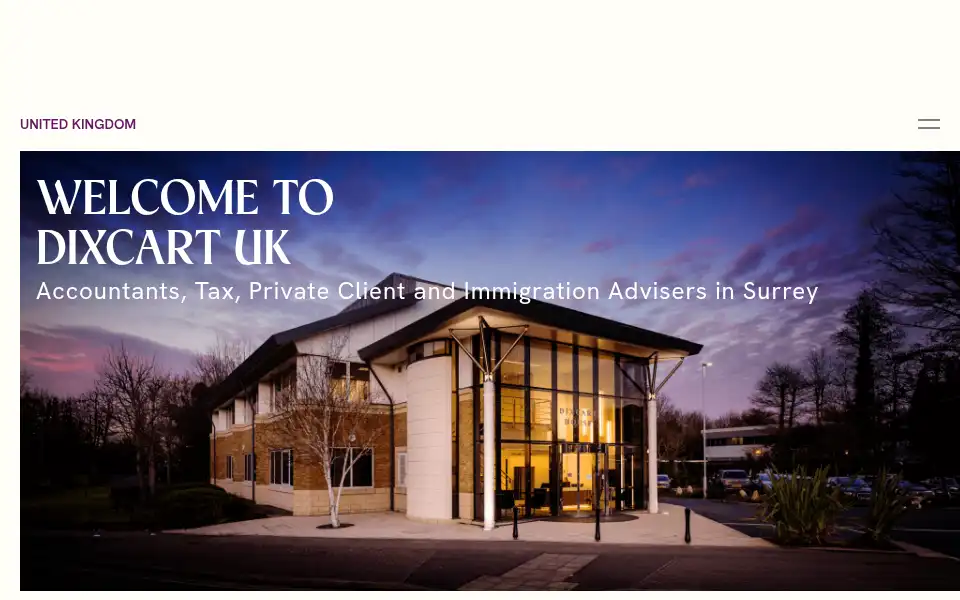 Screenshot of dixcartuk.com