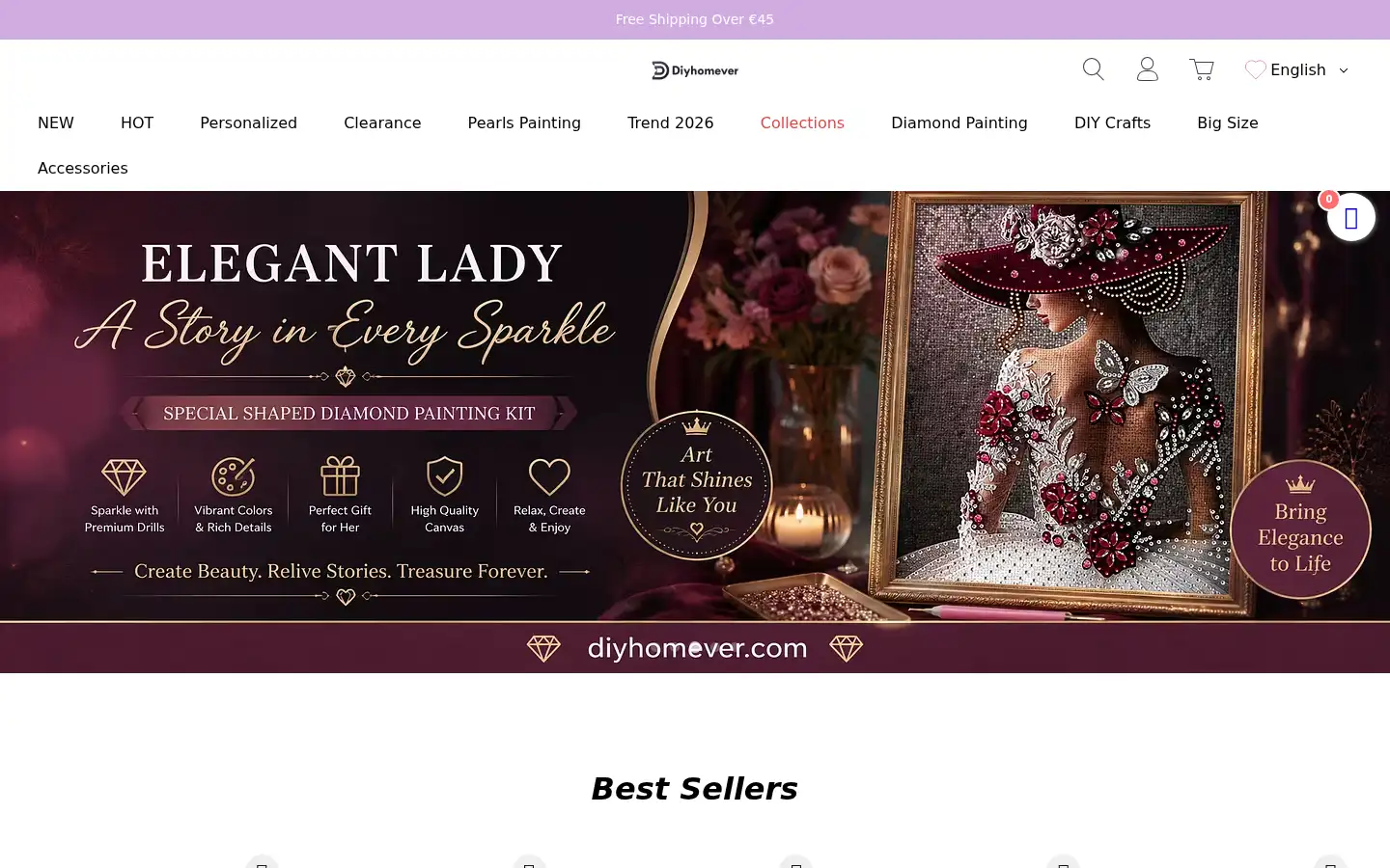 Screenshot of diyhomever.com