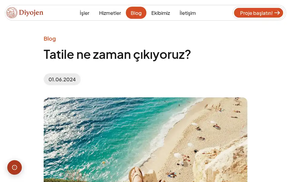 Screenshot of diyojen.co