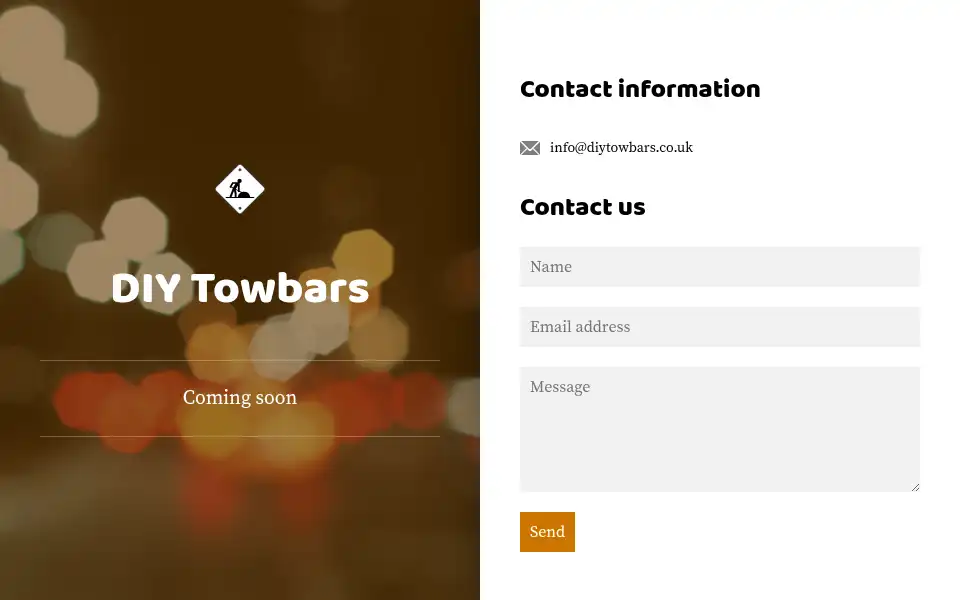 Screenshot of diytowbars.co.uk