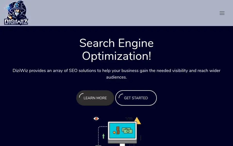 Screenshot of diziwiz.com