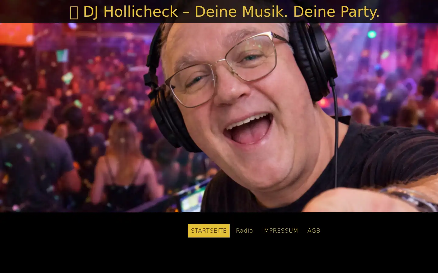 Screenshot of dj-hollicheck.de