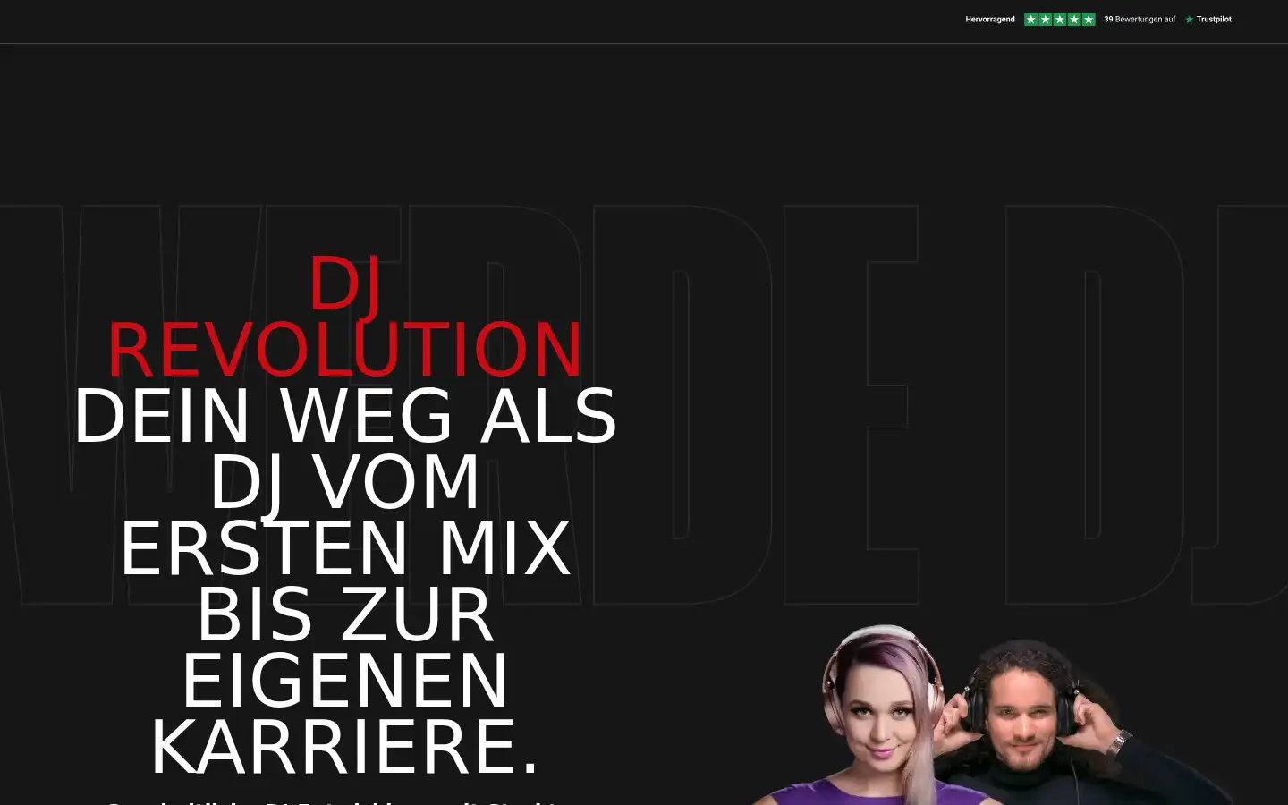 Screenshot of dj-revolution.de
