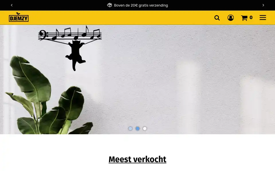 Screenshot of djemzy.com