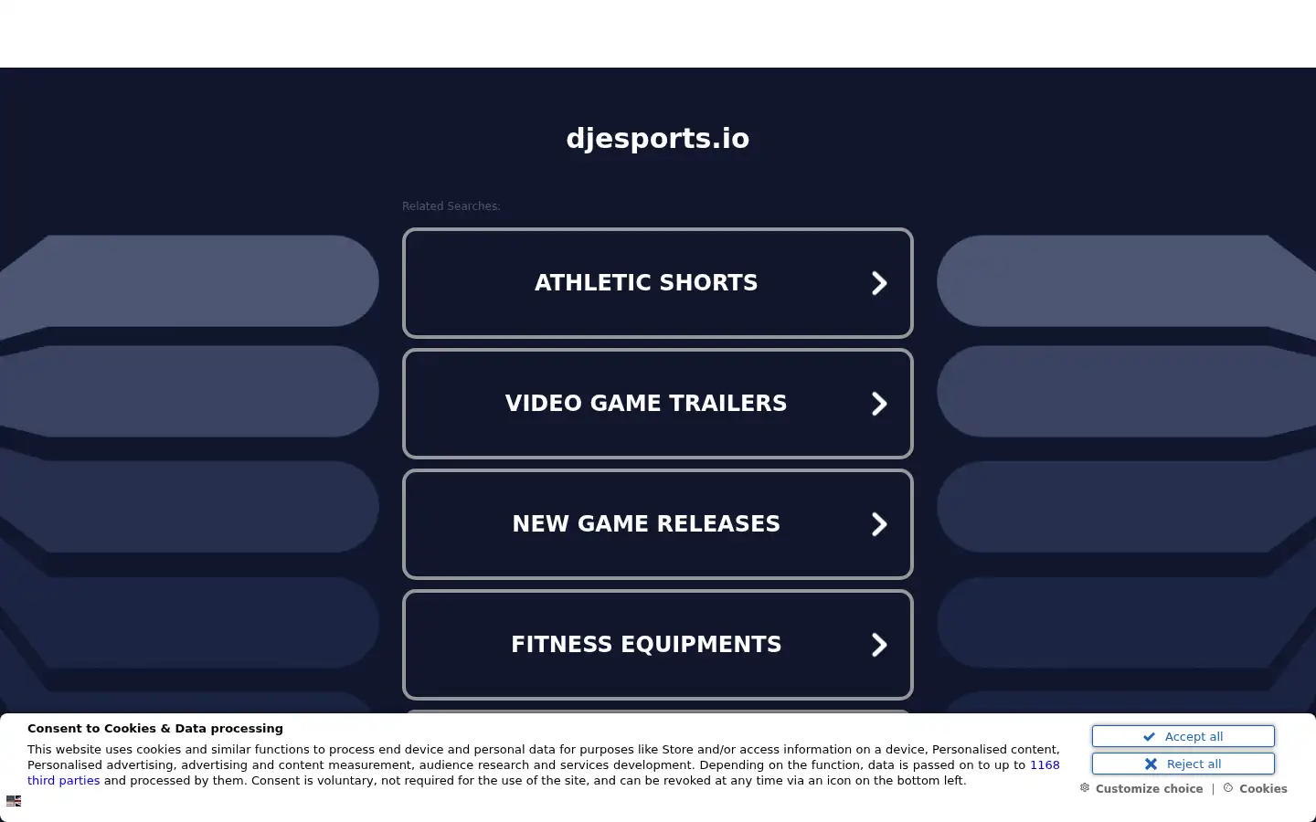 Screenshot of djesports.io
