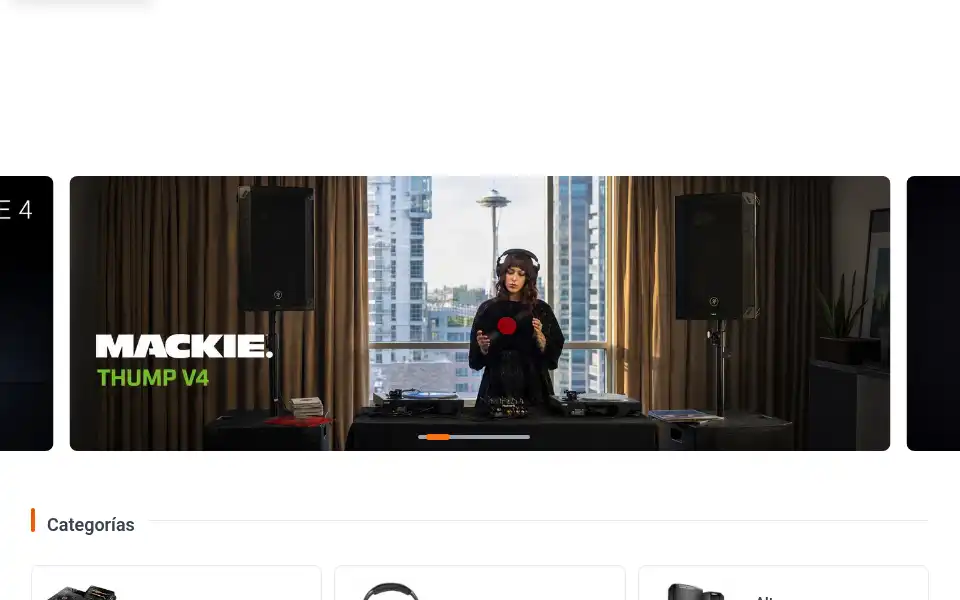 Screenshot of djmania.es
