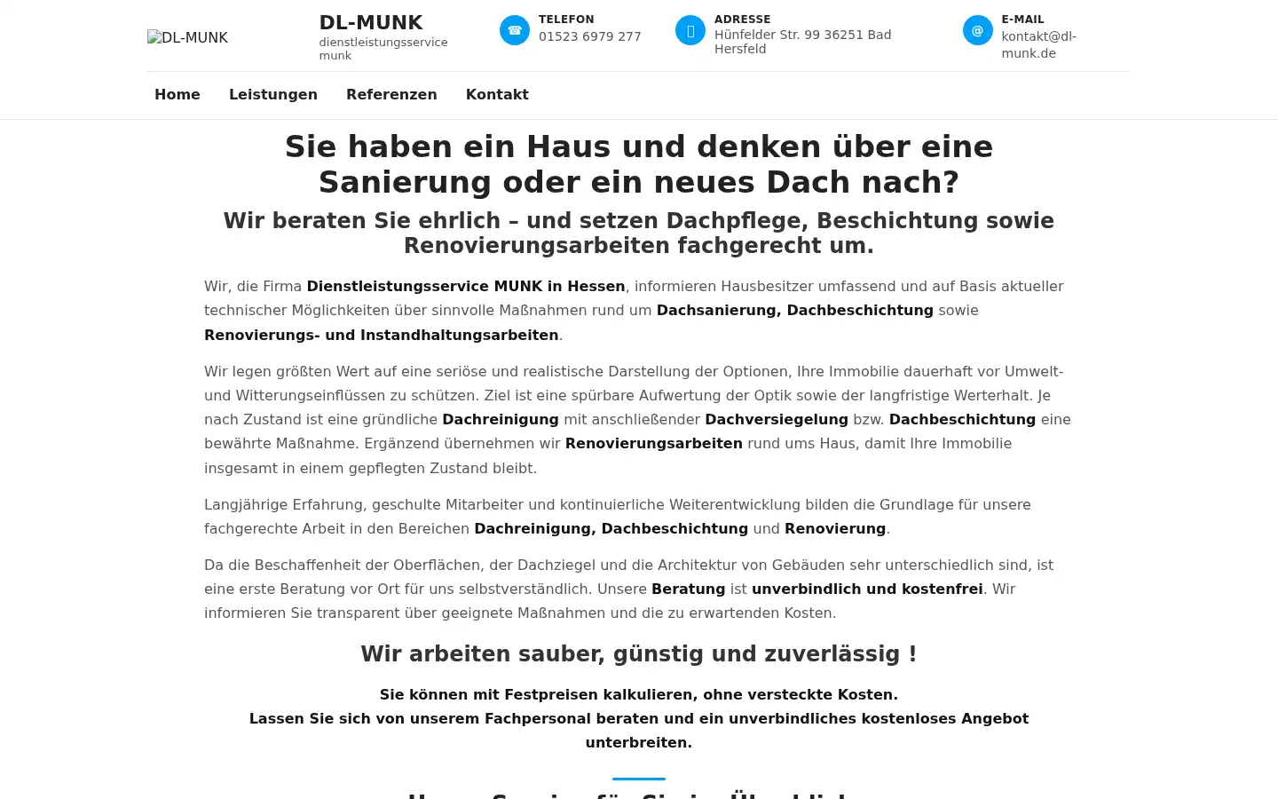 Screenshot of dl-munk.de