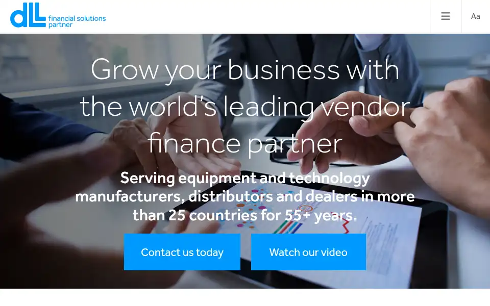 Screenshot of dllgroup.com