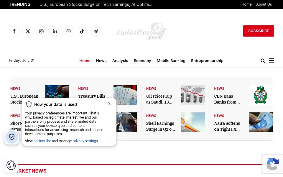 Screenshot of dmarketforces.com
