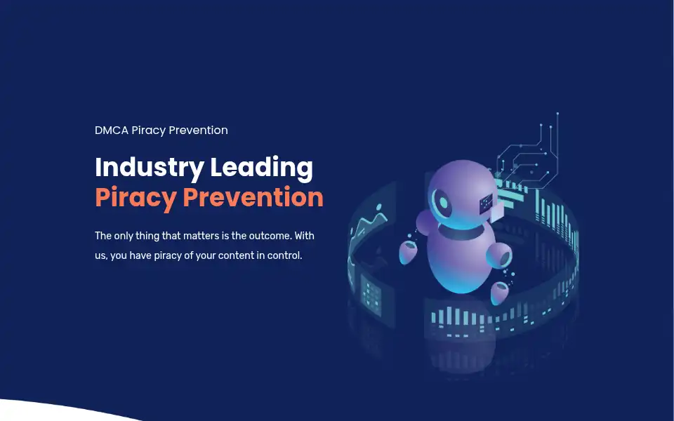 Screenshot of dmcapiracyprevention.com