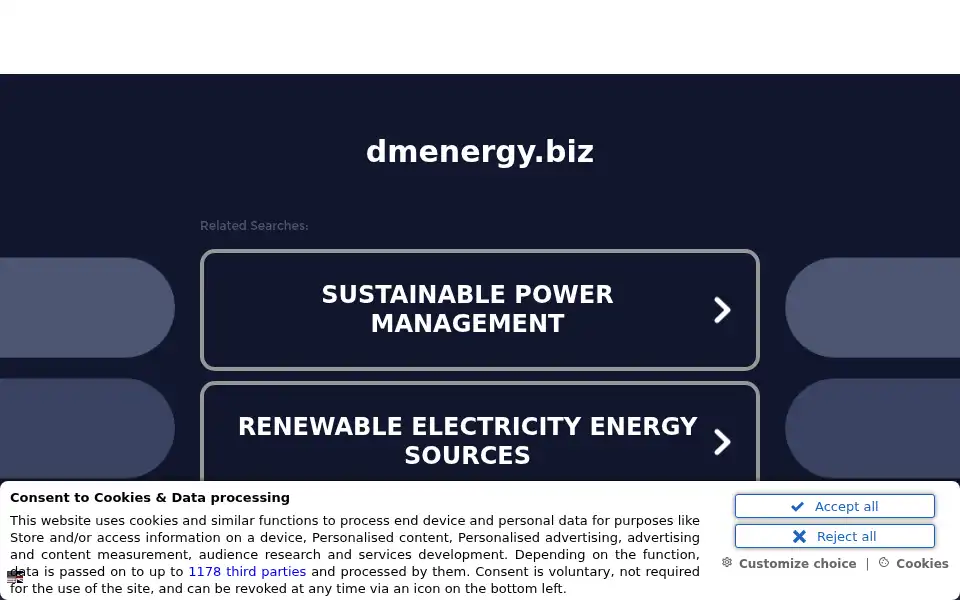 Screenshot of dmenergy.biz
