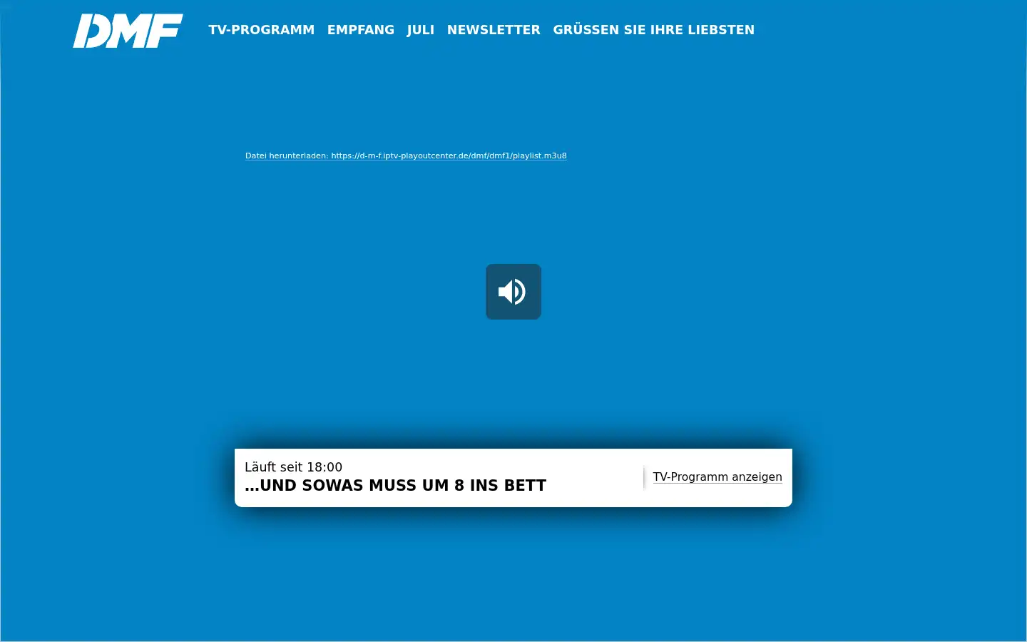 Screenshot of dmf.tv
