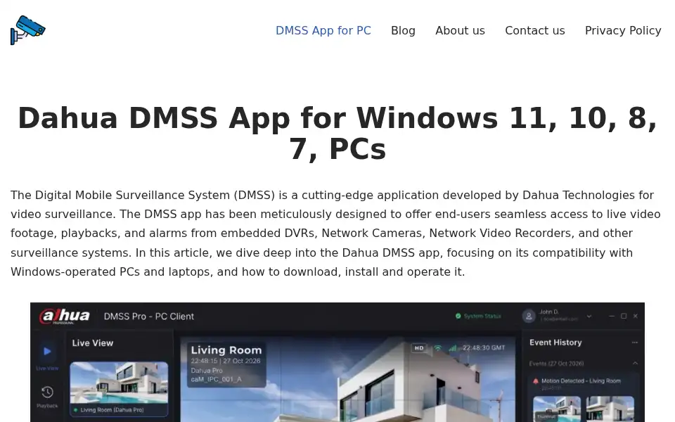 Screenshot of dmsspc.com
