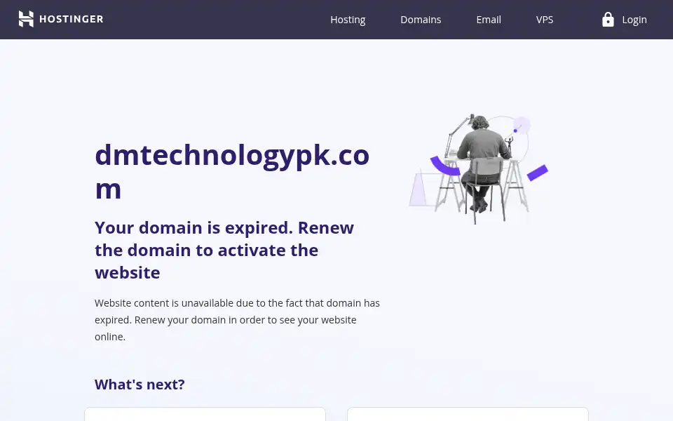 Screenshot of dmtechnologypk.com