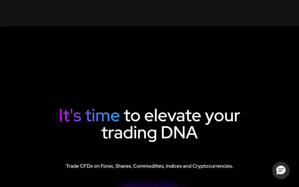 Screenshot of dnamarkets.com