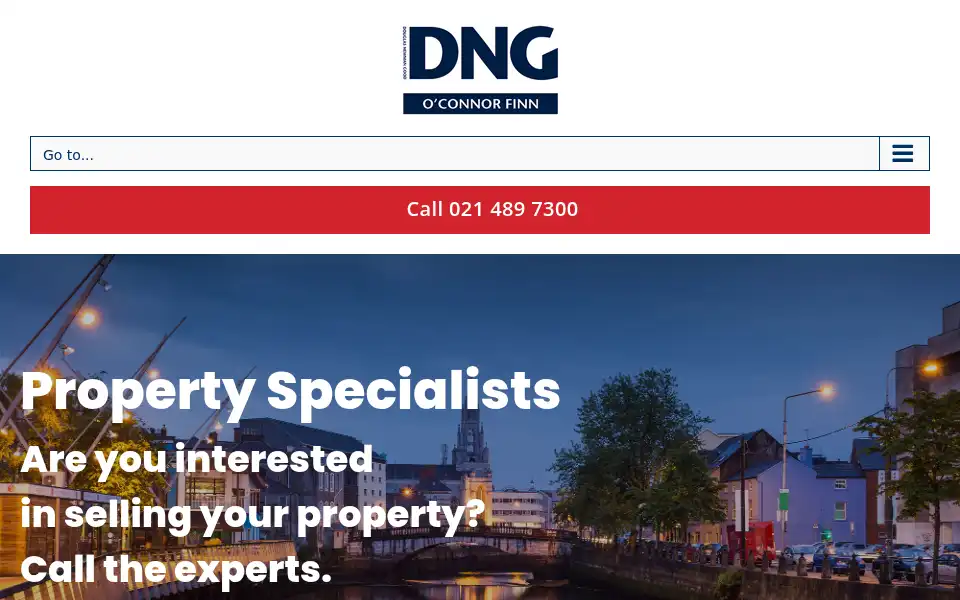 Screenshot of dngcreedon.ie