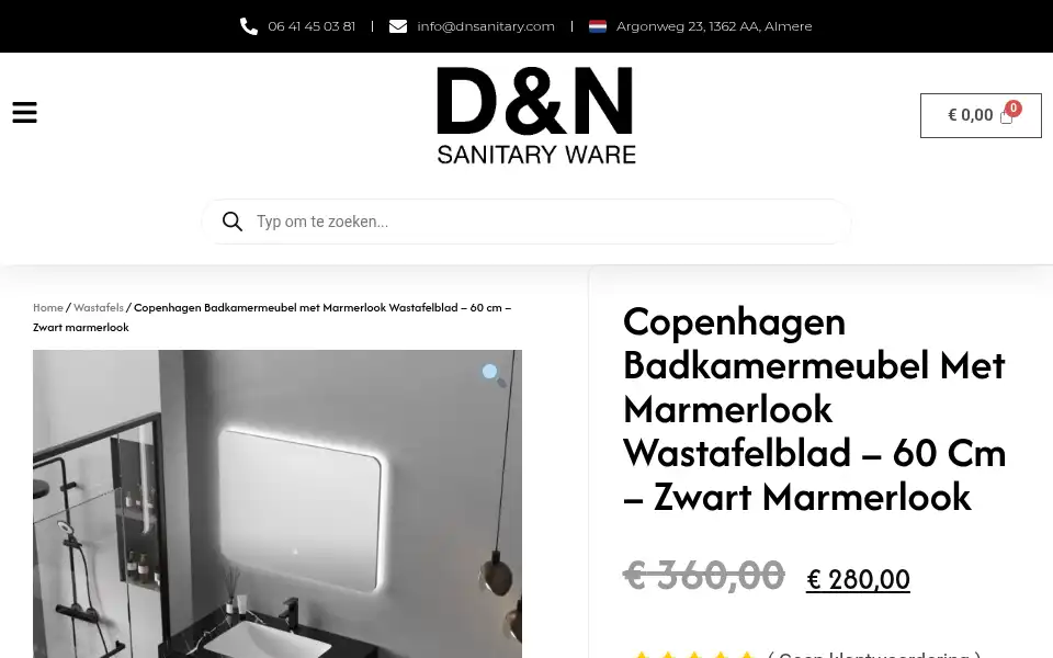 Screenshot of dnsanitary.com