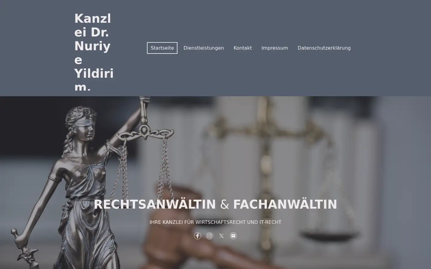 Screenshot of dny-legal.de