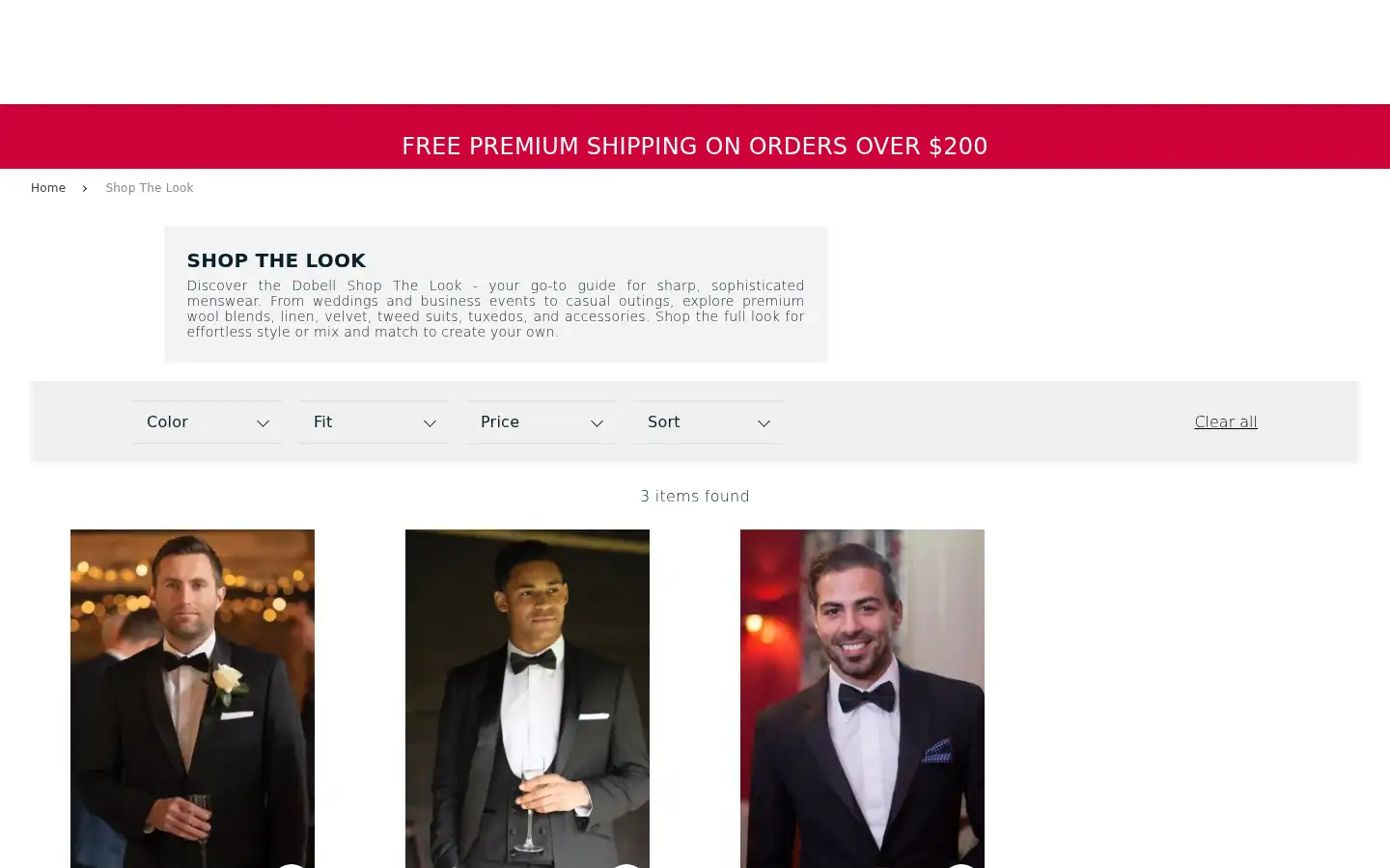 Screenshot of dobell.com
