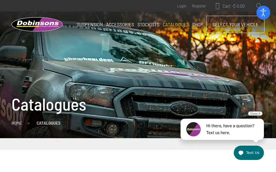 Screenshot of dobinsons.com