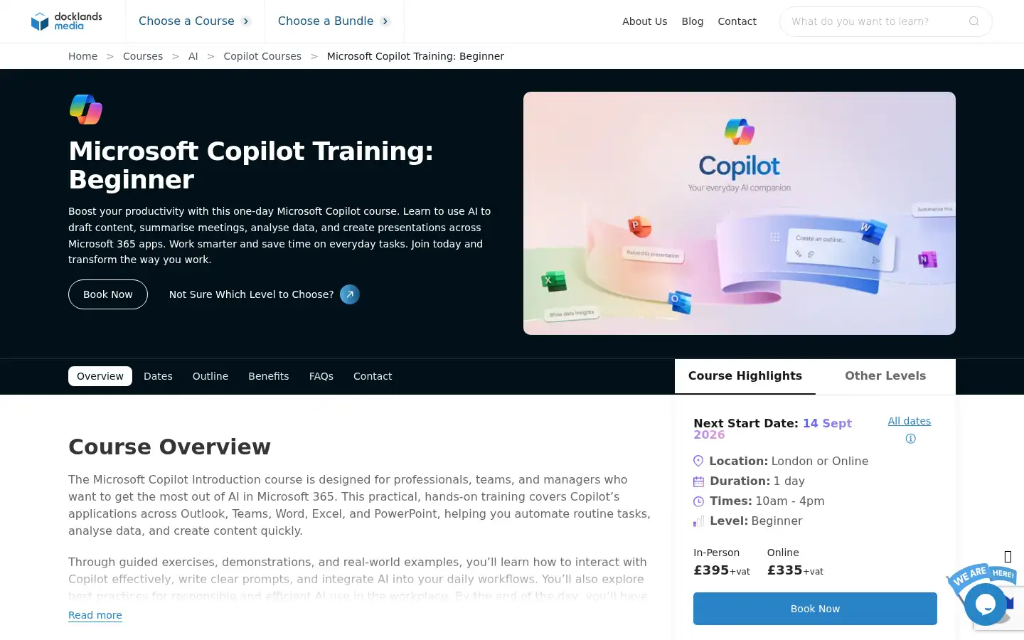 Screenshot of docklandsmedia.com