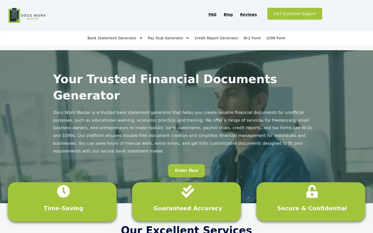Screenshot of docsworkmaster.com