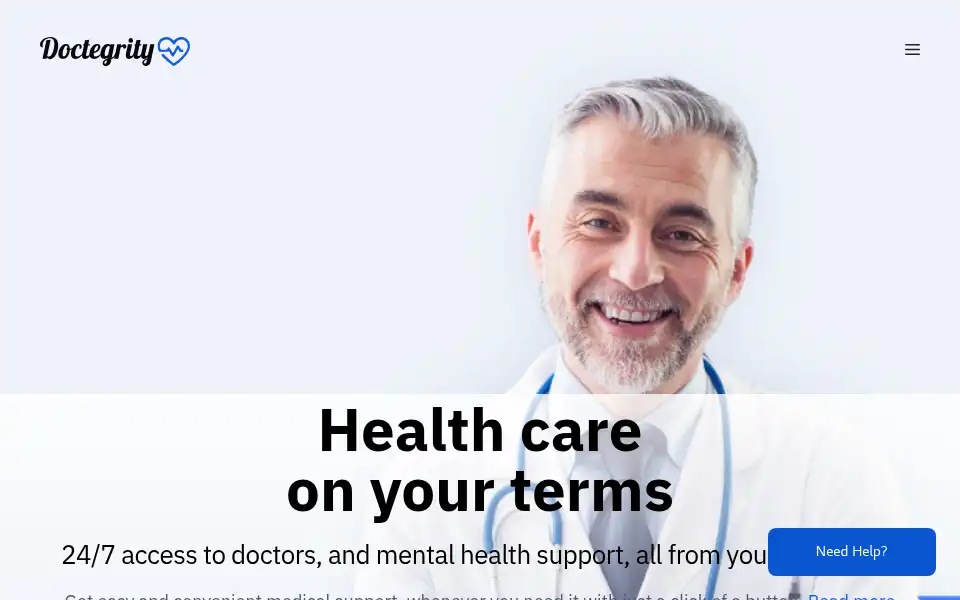 Screenshot of doctegrity.com