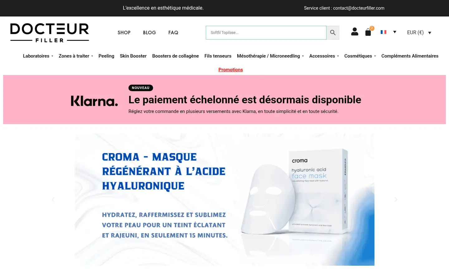 Screenshot of docteurfiller.com