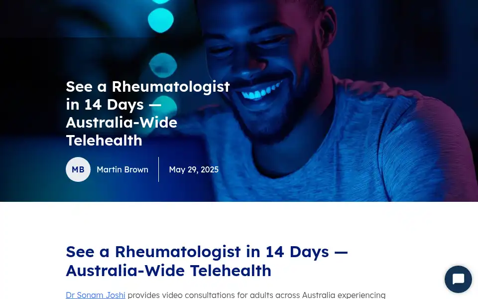 Screenshot of docto.com.au
