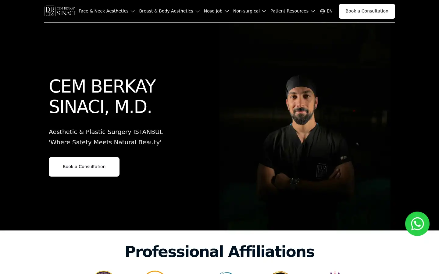 Screenshot of doctorcbs.com