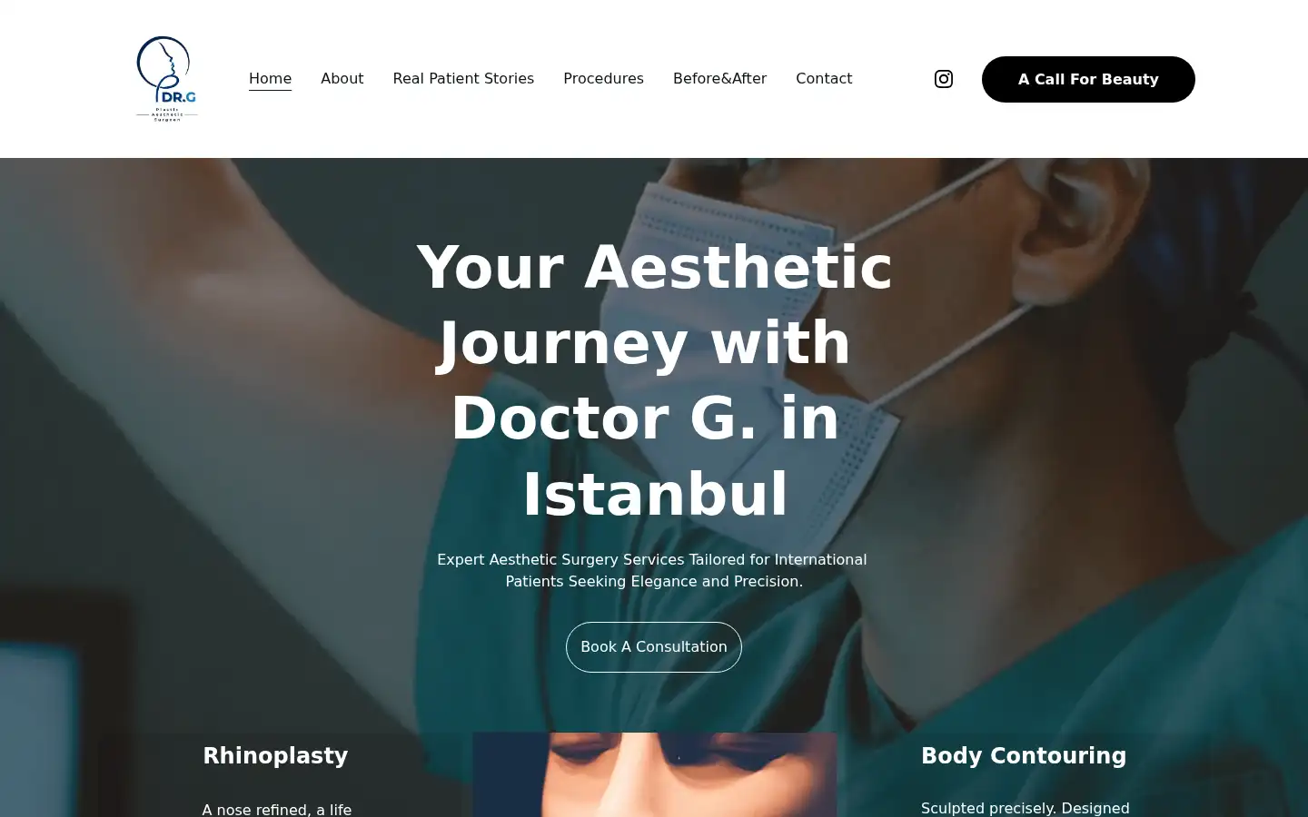 Screenshot of doctorg.clinic