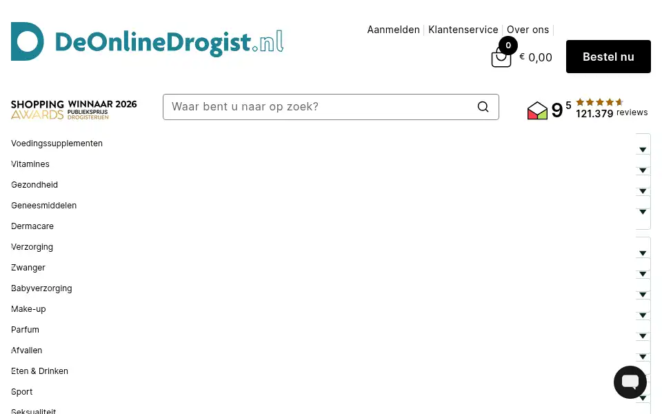 Screenshot of dod.nl
