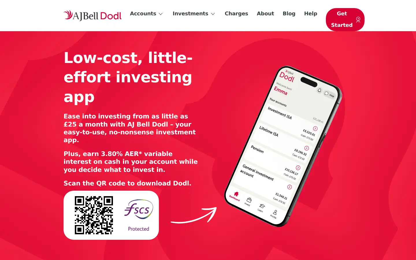 Screenshot of dodl.co.uk