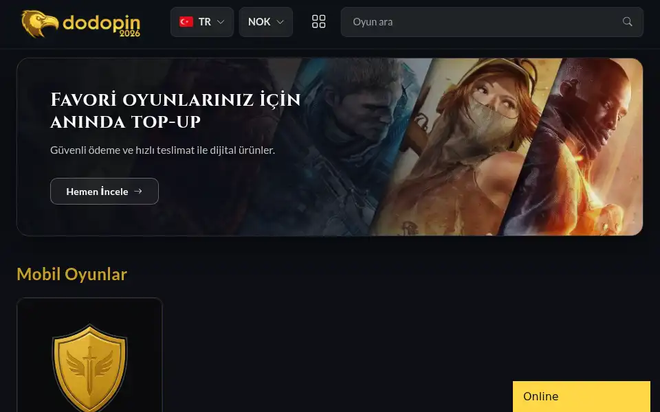 Screenshot of dodopin.com