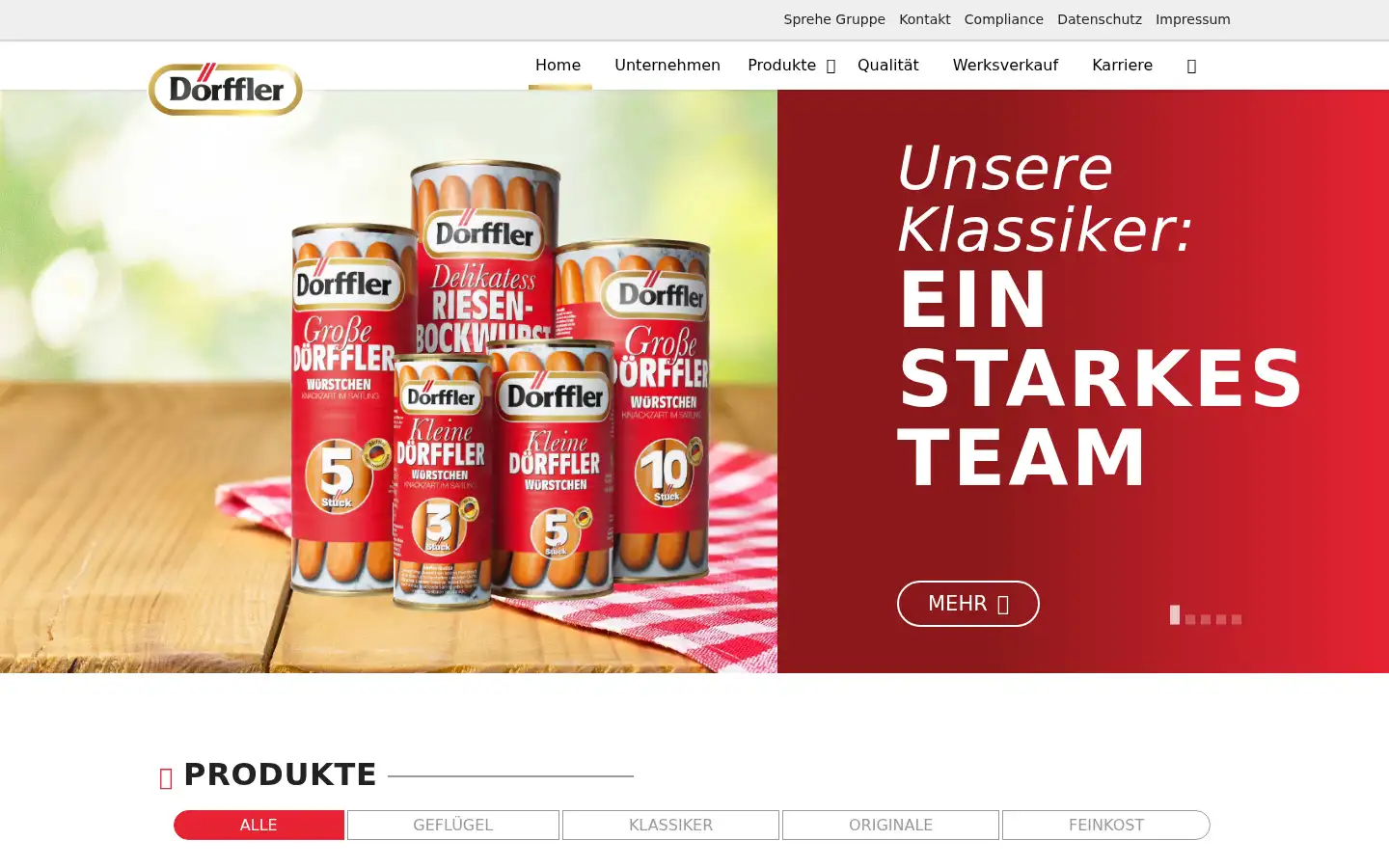 Screenshot of doerffler.de
