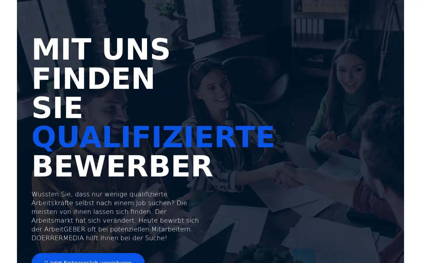 Screenshot of doerrermedia.de