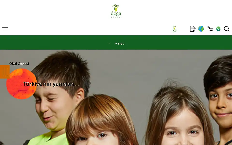 Screenshot of dogakoleji.k12.tr