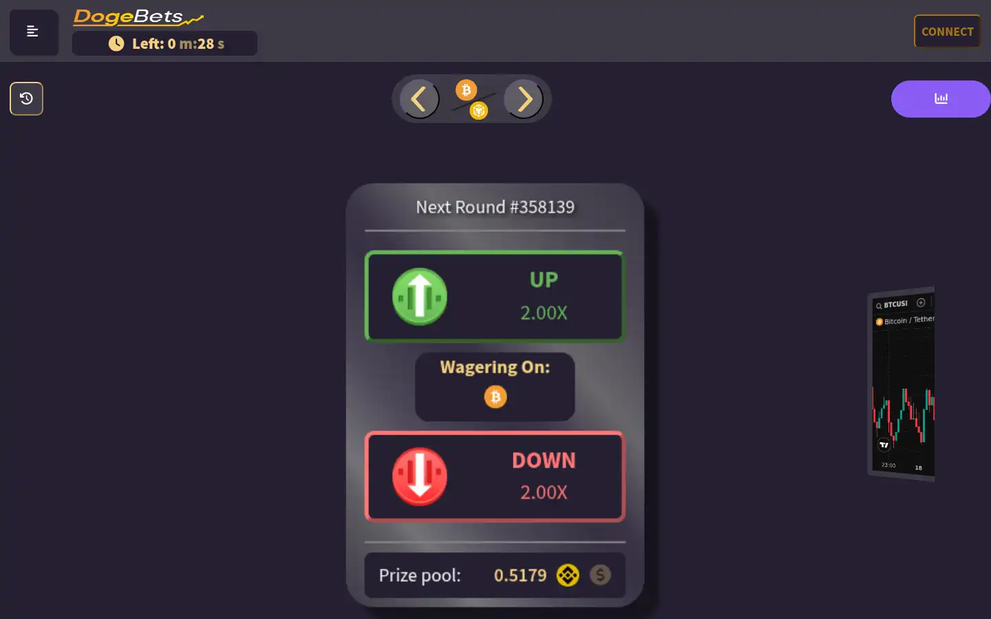 Screenshot of dogebets.gg