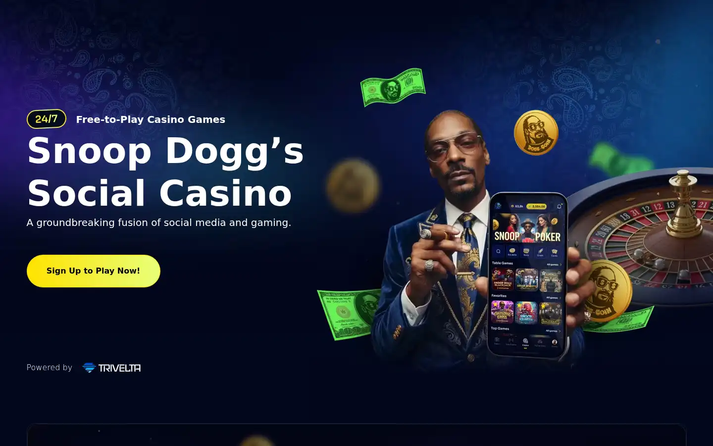 Screenshot of dogghousecasino.com