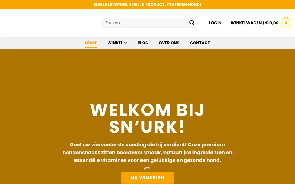 Screenshot of doggybagshop.nl