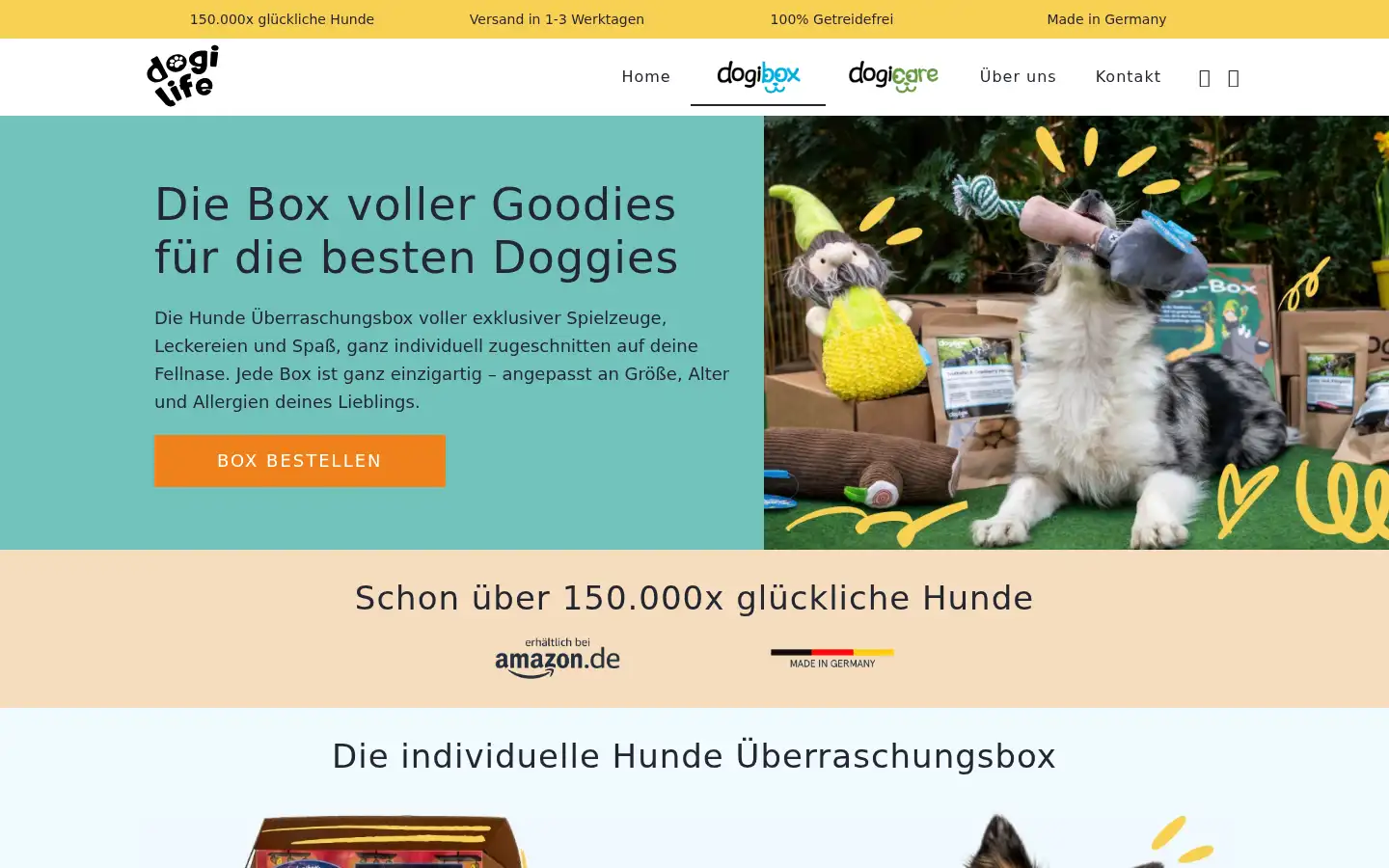 Screenshot of dogilife.de