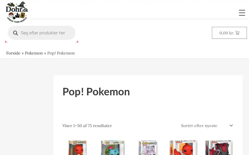Screenshot of dohr.dk