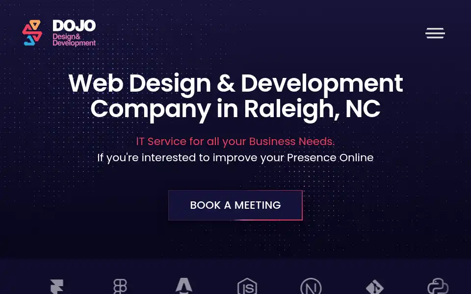 Screenshot of dojoitsolutions.com